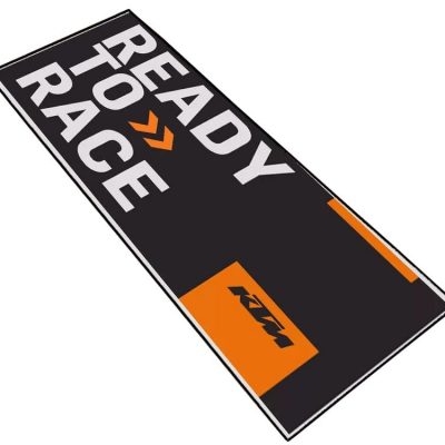 Tapis Environnemental KTM Orange & Blanc « Ready To Race »