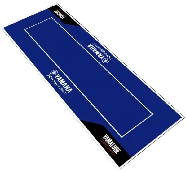 Tapis Environnemental Yamaha Bleu « Revs Your Heart »